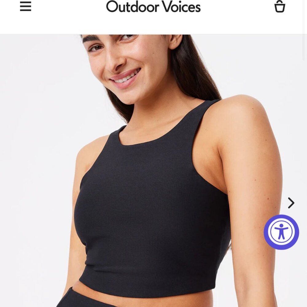 Outdoor Voices Venus Crop Top